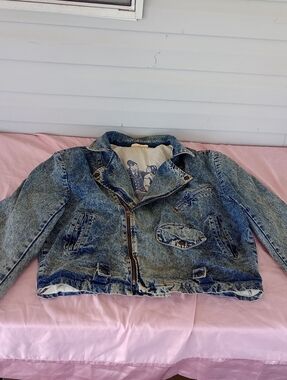 Vintage Dual Control Men's Jacket /Denim Size Medium